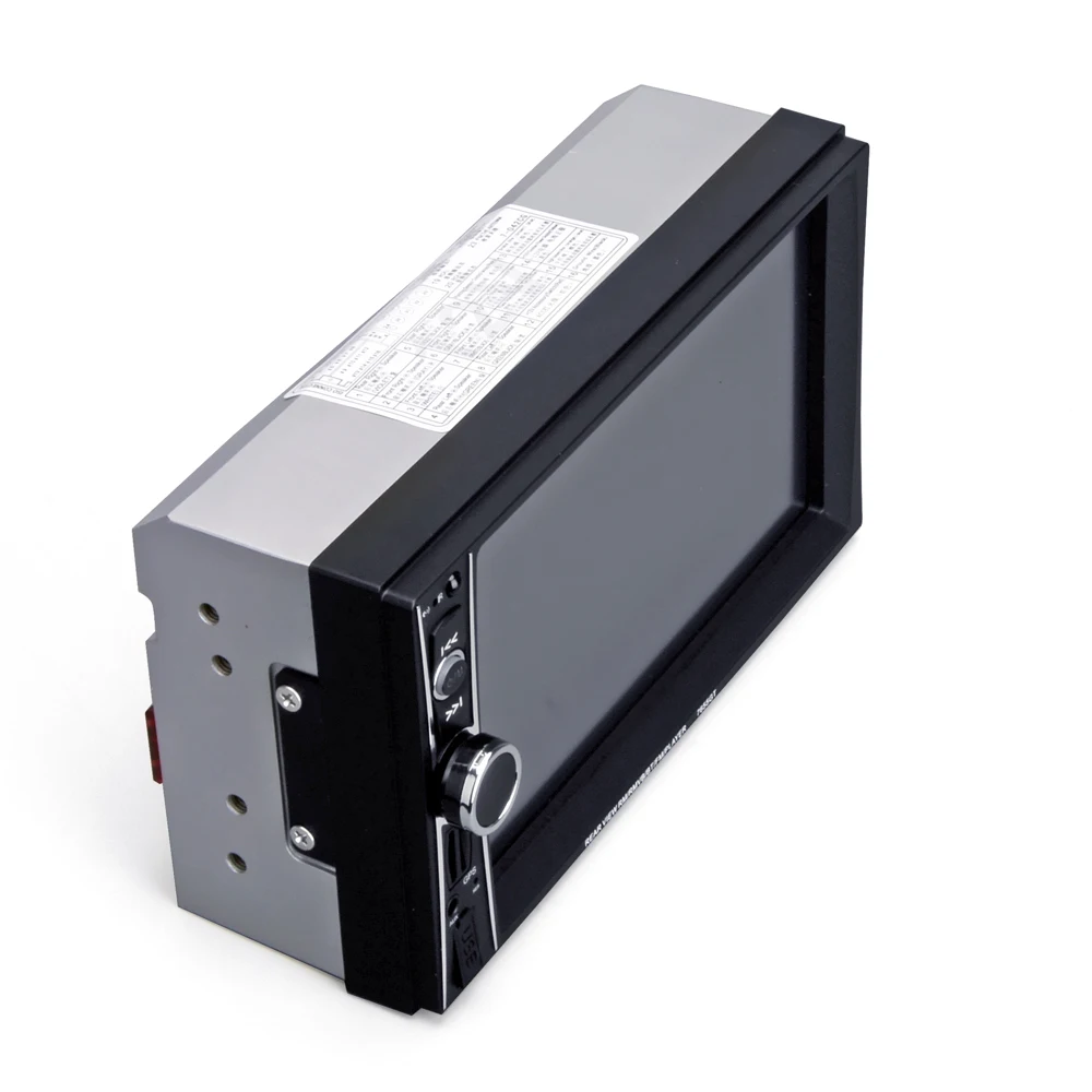Автомобильный DVD плеер LaBo 2 DIN 1080P видеоплеер 7655GT 12 В с сенсорным экраном GPS
