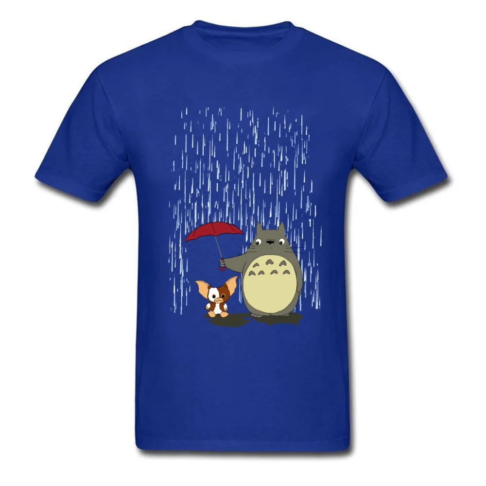 Personalized Dont get it wet Round Neck T Shirts Thanksgiving Day Tops & Tees for Men Retro 100% Cotton Fabric Top T-shirts Dont get it wet blue