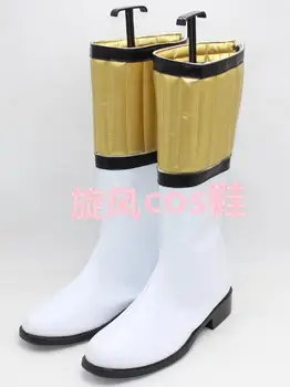 

Cosplay Boot Shoes High Boots Cosplay For Zyuranger White Ranger Tommy Oliver Halloween Superhero Props Accessories Cosplay