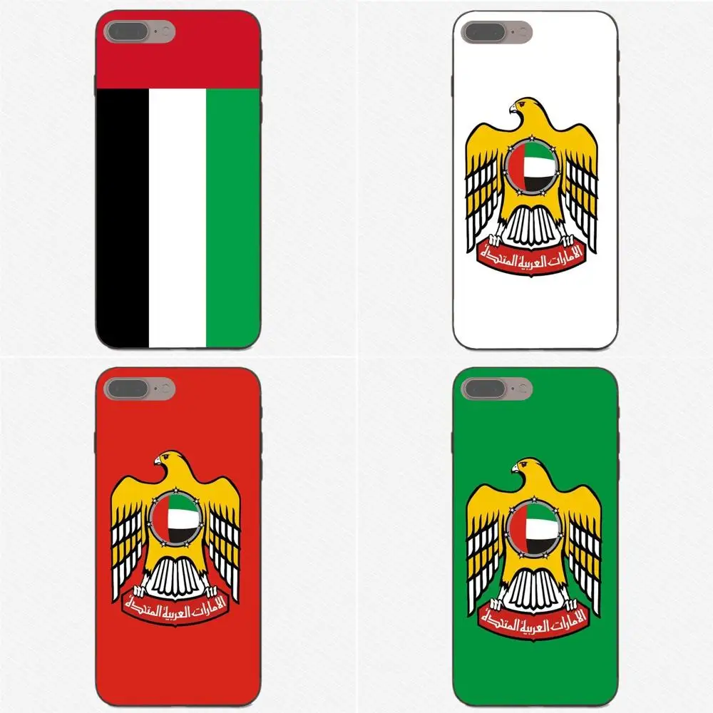 

For Apple iPhone 4 4S 5 5S SE 6 6S 7 8 Plus X XS Max XR Cell Phone Case United Arab Emirates National Flag Emblem