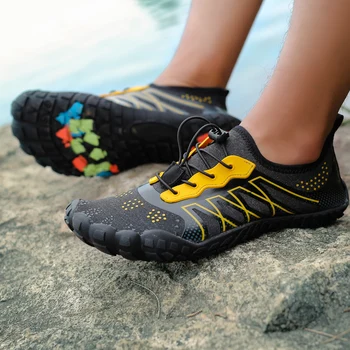 

Outdoor Hiking Trekking Boots Waterproof Boot Brand Men Sport Shoes Mountain Climbing Hiking Upstream Shoes Breathable Coating