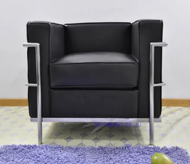 Modern Minimalist Fashion Living Room Sofa Leather Home