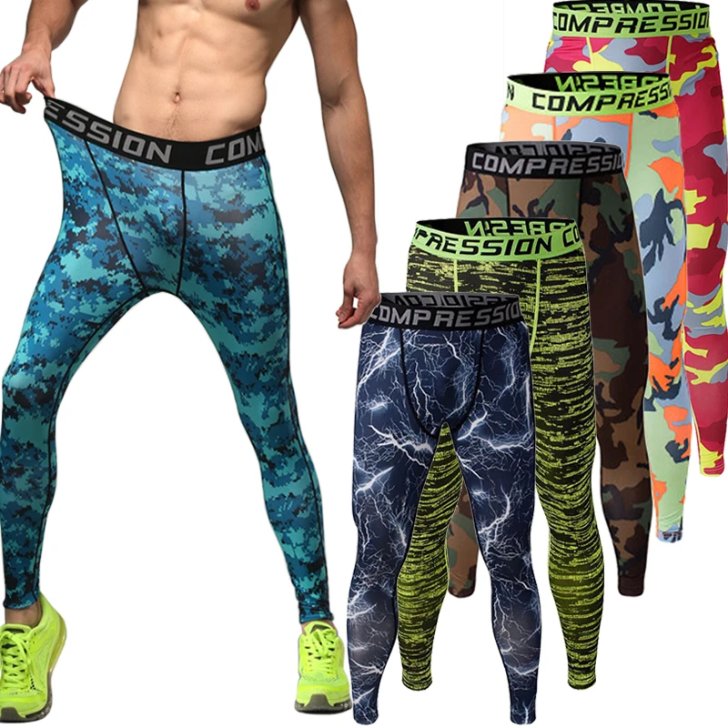 Mens Compression Collants Couche De Base Running Armour Gym Pantalon