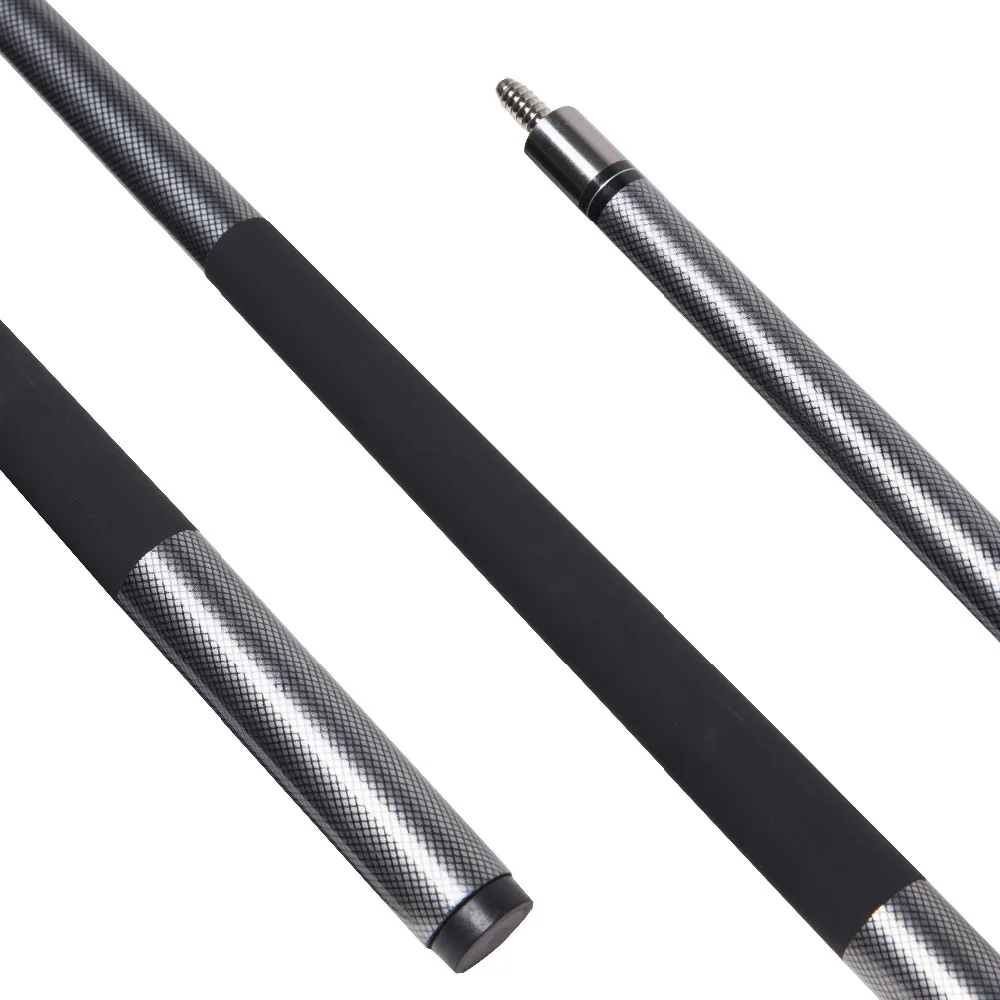 

2017 Carbon Cue High quality 1/2 split snooker cue stick 13mm tip very pretty hotsales cue stick grey