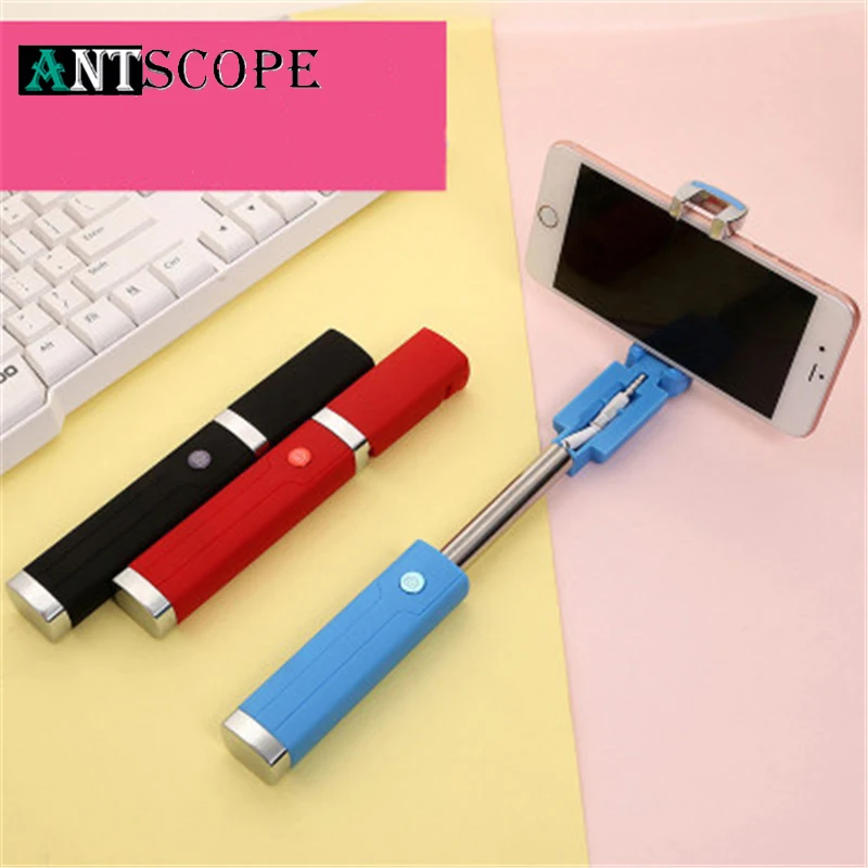 

Antscope Extendable Selfie Stick Handheld Self-portrait Holder Monopod Stick For Cell Phone Professional Drop Shipping 15