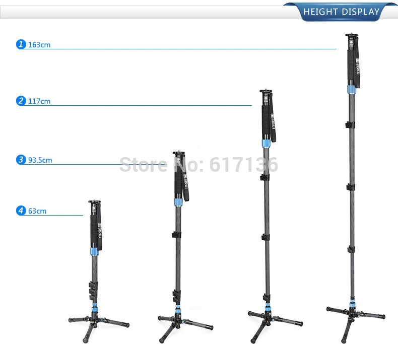 Sirui EP-224S monopod 11