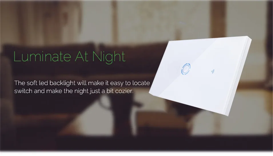 New Ewelink App US Type 2 gang wall light wifi switch, touch control panel, wifi remote control via smart phone, work with Alexa-4