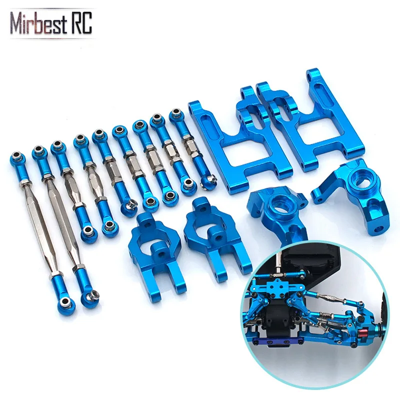 

Metal rod front rocker arm steering cup Base C part set 1/12 RC car accessories For WLtoys 12428 FY-03 JJRC Q39 Upgrade parts