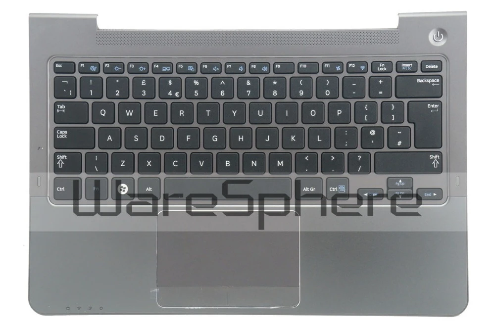 Для Samsung np530u3c np530u3b np535u3c Топ защитное покрытие для панели ноутбука верхний регистр BA75-03712A серый