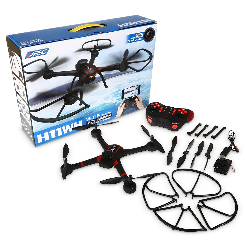 JJRC H11WH RC Квадрокоптер FPV в режиме реального времени 4CH 6 Дрон с осями 2.0MP wifi стабиabel