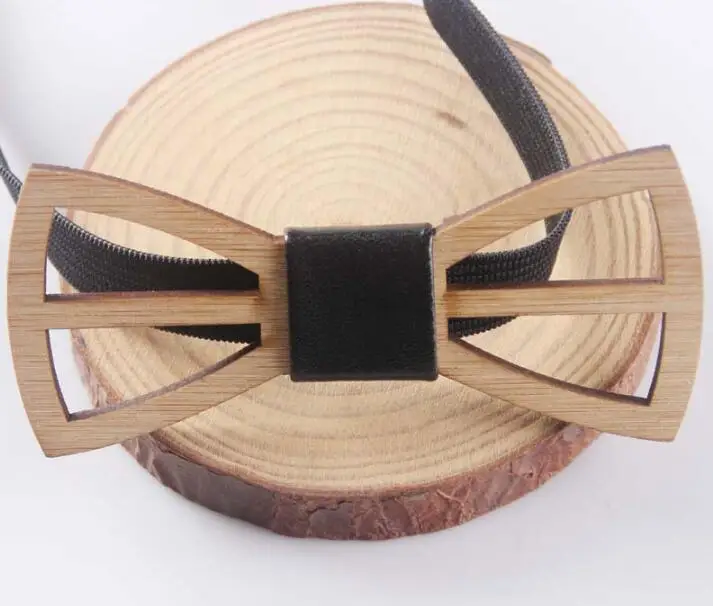 Noeud Papillon мужской галстук-бабочка из твердой древесины для мужчин, классический галстук-бабочка, креативный галстук-бабочка ручной работы из дерева, галстук-бабочка Gravata - Цвет: DR01