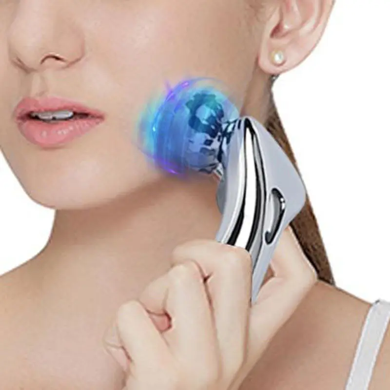 

Compact 3D Roller Massager Pro Thin Face Massage Relaxation 360 Degree Rotation Full Body Facial Wrinkle Remover Face Lift Tool