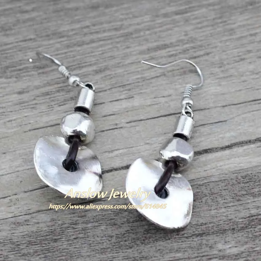 Женские серьги в форме капли воды Anslow модные круглые для подарка на свадьбу день