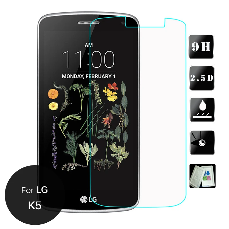 2 шт для Lg K5 Lte Q6 Закаленное стекло Защитная крышка экрана пленка на K 5 X220ds X220 Q 6