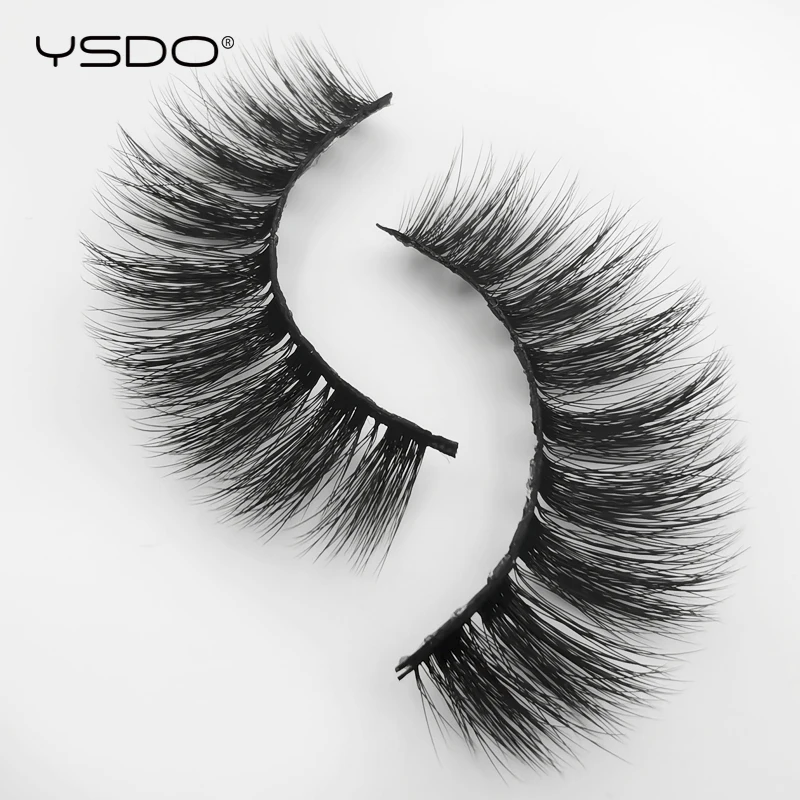 Mink False Eyelashes 3D Dramatic Natural Hair Lashes