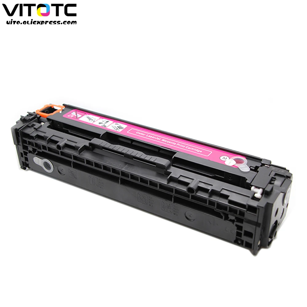 CB540A CB540 540A 540 CB541A CB542A CB543A 125A Toner Cartridge Compatible for HP LaserJet CP1215 CP1510 CP1520 CM1312 CM1410