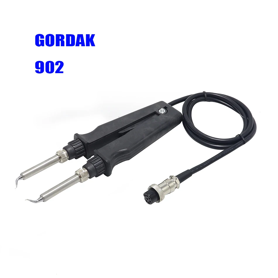 GORDAK 902 ESD SMD паяльник Пинцет паяльная станция аксессуары нагревательные плоскогубцы Ручка 7 pin