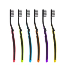 10 шт., Мягкая зубная щетка для взрослых, чистая Стоматологическая зубная щетка, Экологически чистая зубная щетка для чистки и ухода за деснами, зубная щетка для ухода за полостью рта