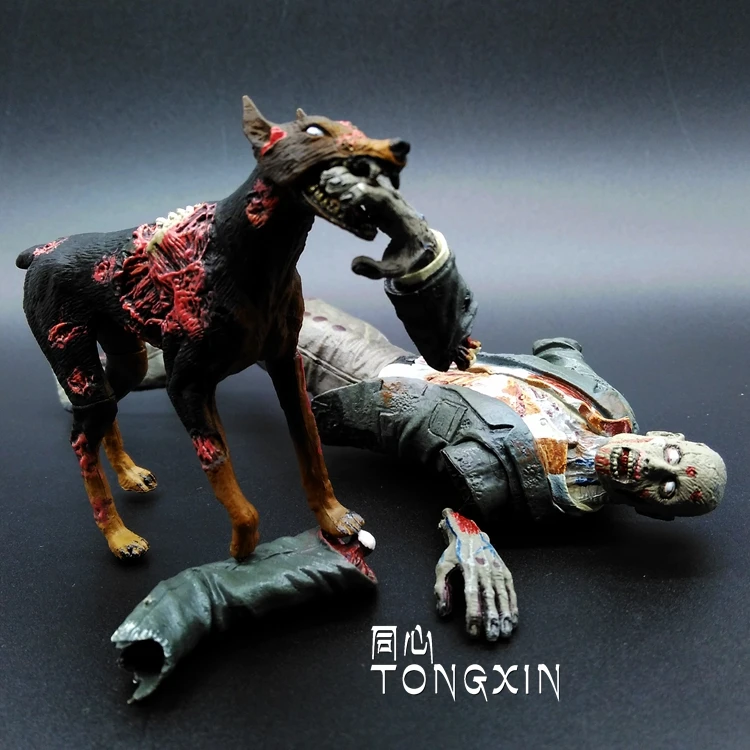

The Walking dead Resident Evil US drama Licker Cerberus Zombie D moving doll toy Action Figure McFarlane