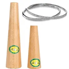 Deformação Ferramenta de Reparo profissional Da Jóia da Forma Redonda De Madeira Pulseira Mandril Pulseira Ajustador Ferramenta Fabricação de Jóias para Joalheiro