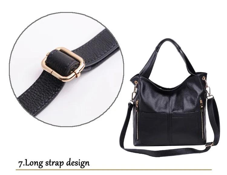 Высококачественные новые стильные женские сумки для покупок из натуральной кожи, женские сумки через плечо, модные сумки через плечо