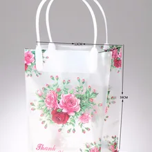 100 шт./лот) маленький ПВХ подарочный пакет