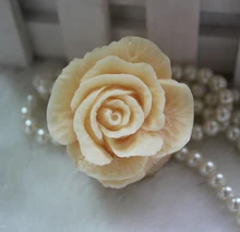 silicone mold flowers soap molds Handmade soap mold food grade molds beautiful rose shape soap making