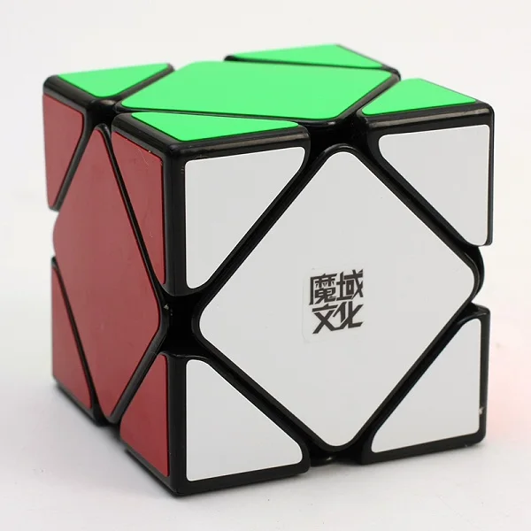 black Moyu Yuhu YJ8249 xiezhuan м магнитный магический куб головоломка Cubo magico профессиональный конкурс развивающая детская игрушка для детей - Цвет: black
