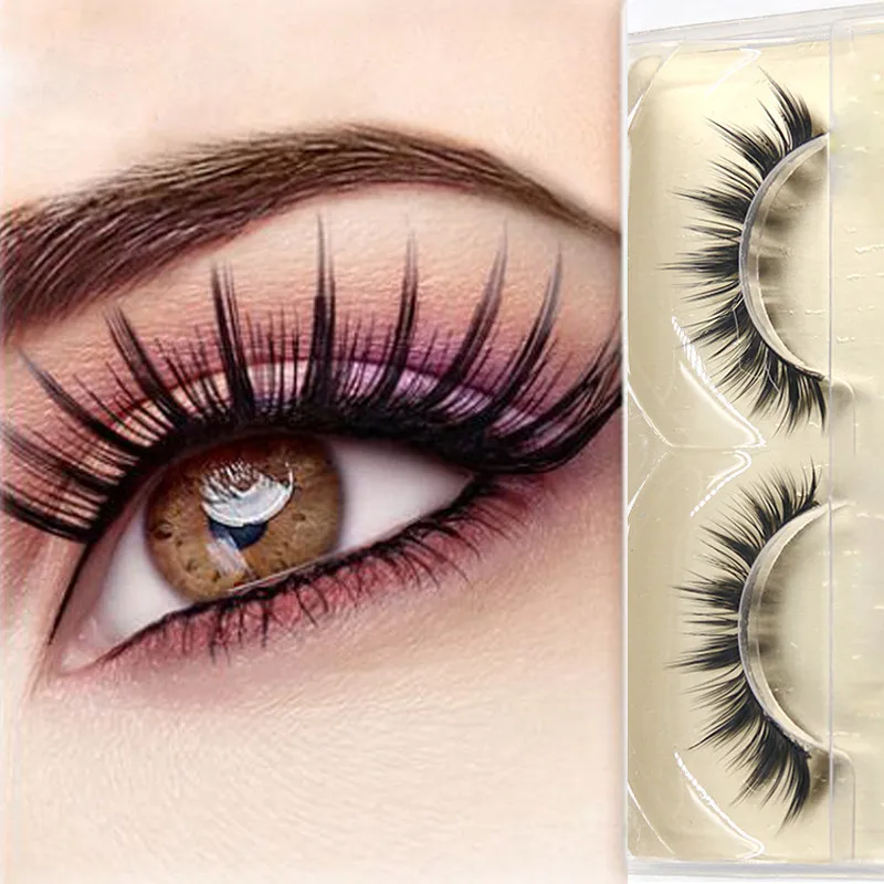 ProfessionalFalseEyeLashesGraftingFakeEyelashLongThickNatural