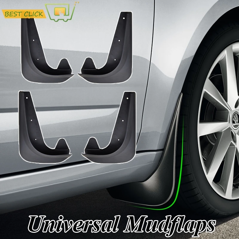 Car Mud Flaps Splash Guard Fenders for Front or Rear w// Hardware Universal Fit