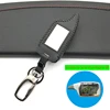 M5 LCD Remote 100% Leather Key Cover Fob For Russian Vehicle Security 2 Way Car Alarm System Scher Khan M5 Scher-khan Magicar 5 ► Photo 2/6