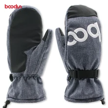 Перчатки для сноуборда водонепроницаемые теплые женские мужские зимние лыжные перчатки Сноуборд Снегоход Мотоцикл Спорт на открытом воздухе 6250838