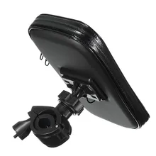 Universal Waterproof MTB Bike Bicycle Motorbike Motorcycle Holder Case Bike Bag Phone Mount Standed For iPhone For Samsung GPS