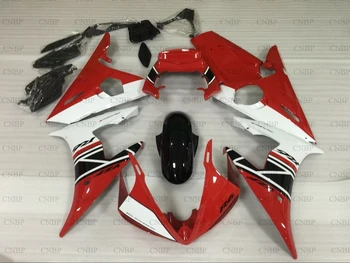 

YZF R6 2003 - 2005 Abs Fairing for YAMAHA YZFR6 03 05 Full Body Kits for YAMAHA YZFR6 03 05 Red White Plastic Fairings