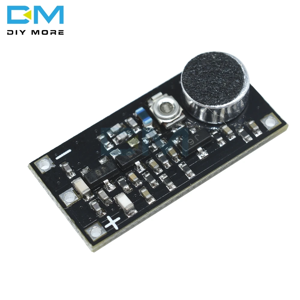 88 115 МГц FM передатчик Модуль с микрофоном DC 2V 9V 9mA Беспроводной автомобильный
