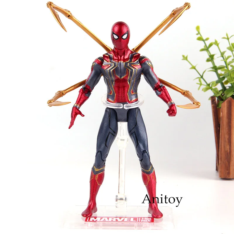 

Marvel Legends Avengers Infinity War Iron Spider Spiderman Figure PVC Spider-man Figure Action Collection Model Toys for Boys