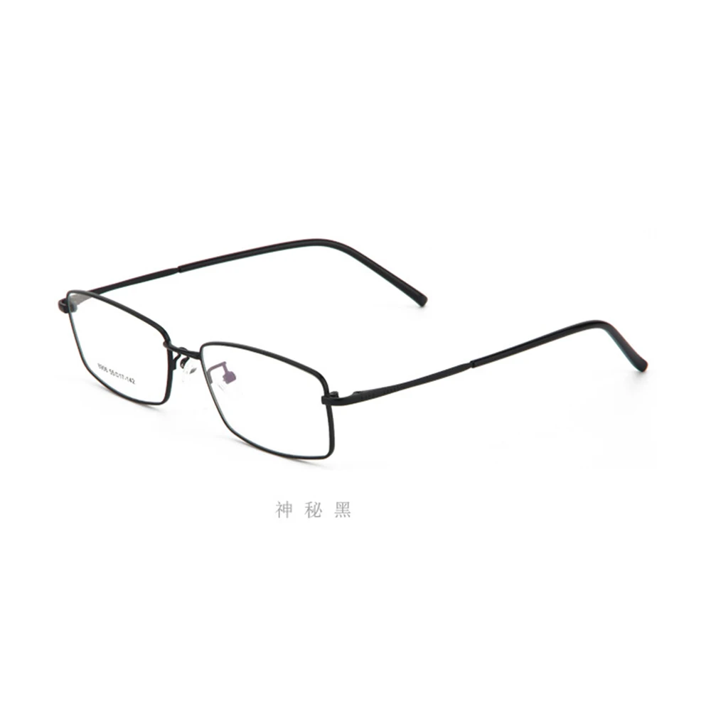

2019 Rushed Vintage Full-rim Black High-grade Alloy Frame Custom Made Prescription Glasses Single Version / Progressive Lens