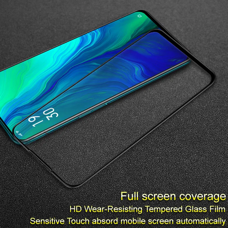OPPO Reno Film Screen Protector IMAK Pro Full Cover Sensitive Touch Anti-Burst Tempered Glass Screen Protector On For OPPO Reno
