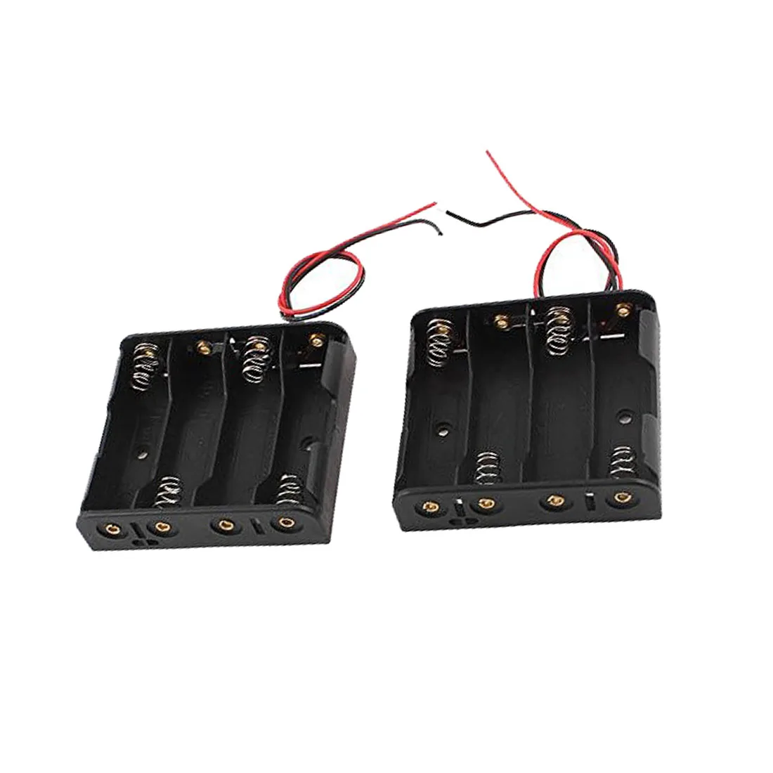 10 шт. Пластиковые Держатели батарейки AA 4x1 5 в|aa battery holder|battery holdercase storage |
