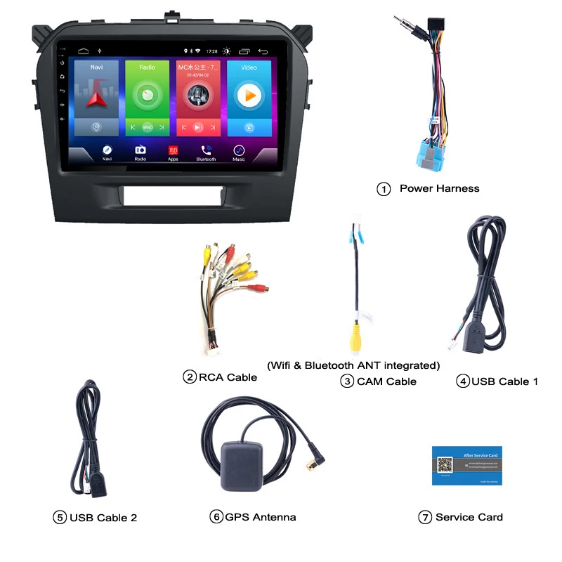 Perfect Car Android 8.1 Multimedia Player for SUZUKI Vitara 2015-2018 GPS Navigation Device USB bluetooth steering wheel control support 4 Perfect Car Android 8.1 Multimedia Player for SUZUKI Vitara 2015-2018 GPS Navigation Device USB bluetooth steering wheel control support 4