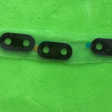 10 шт./партия для huawei Ascend mate 9 mate 9 Задняя крышка объектива камеры стеклянная крышка с наклейкой пластыревый заменитель