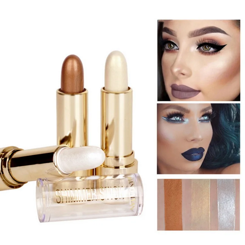 HANDAIYAN New Highlighter Rod Shimmer Pigment Face Eyes Makeup Brighten