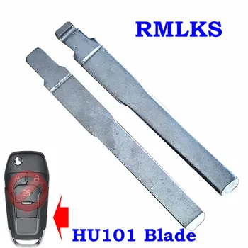 

RMLKS 50pcs/lot Replacement FO21 Key Blade Fit For Fusion High Quality Switchblade Flip Remote Key Uncut Blank Blade HU101