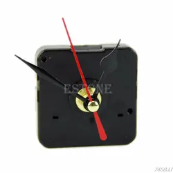 Кварцевые настенные часы механизм ремонта набор инструментов с черными и красными руками Прямая поставка
