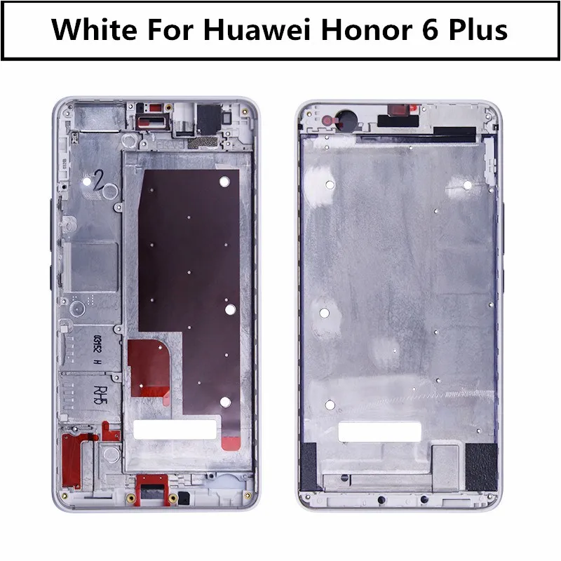 Средняя сменная рамка для huawei Honor 6 6plus 7 7i V9 Play полный ободок средней рамки корпуса Ремонт для huawei Honor 9