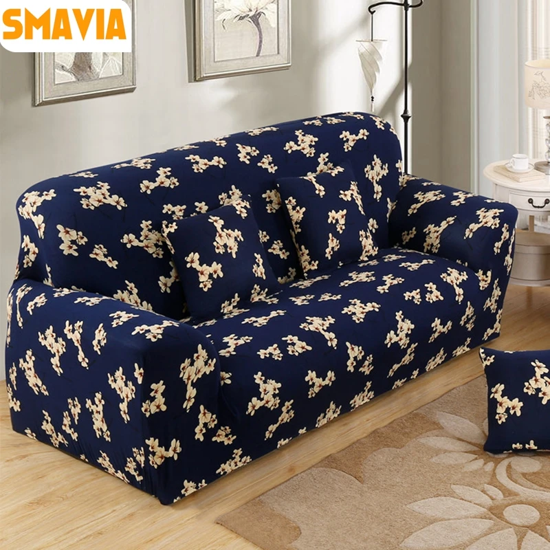 Smavia New Style Sofa Cover 100 Polyester Stretch Elasticity Smavia New Style Sofa Cover 100 Polyester Stretch Elasticity Towel Single Chair Love Seat L Shaped Recliner Slipcovers