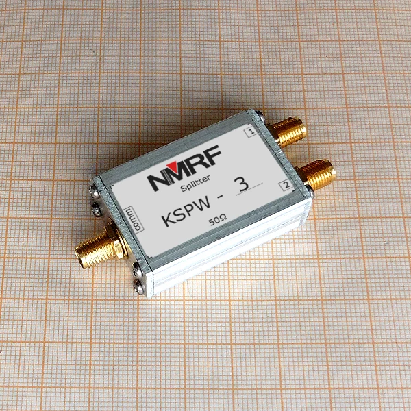 

Free shipping KSPW-3 800~3200MHz broadband Wilkinson RF power divider / combiner, SMA interface
