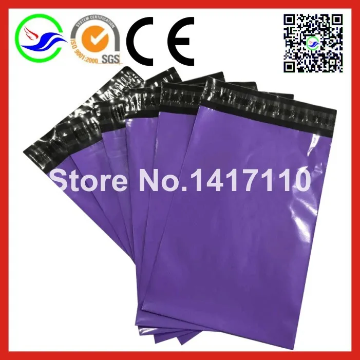 600 pcs 9&quot*12&quot wholesale Purple high quality mailing bags poly envelope express bag 23x35cm mailer | Компьютеры и офис