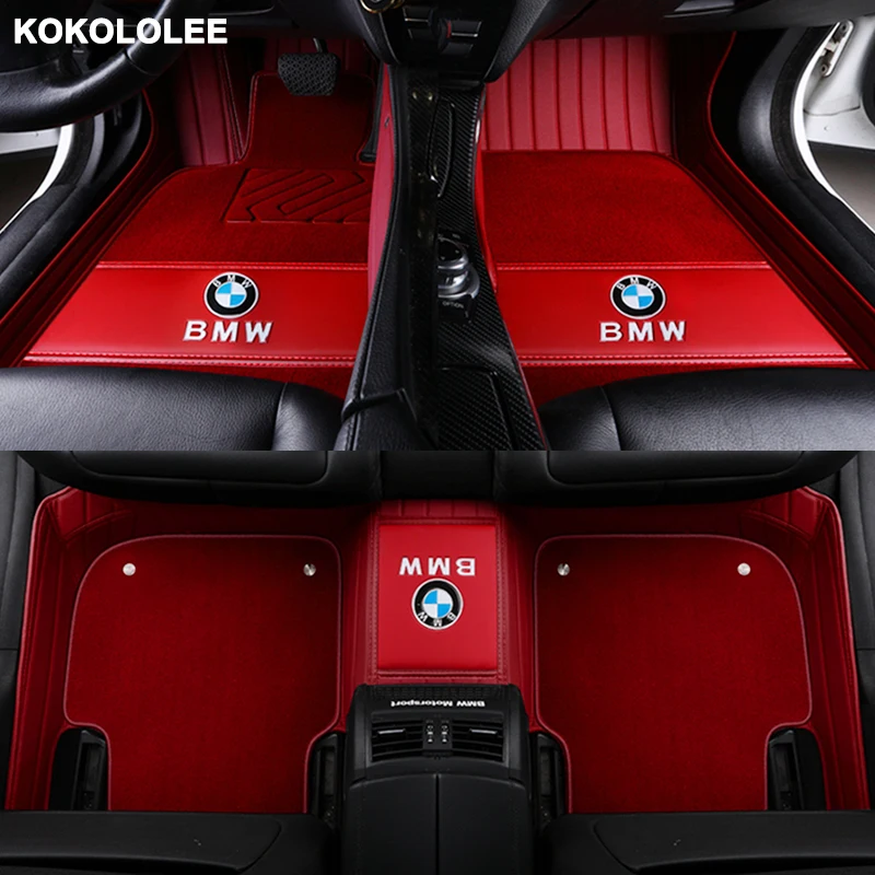 

kokololee Custom car floor mats for Maserati all models GranTurismo Ghibli quattroporte Levante car styling auto accessories