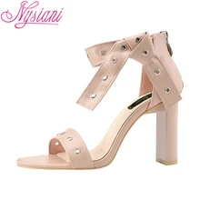 2019 Peep Toe High Heels Women Sandals Brand Designer Cover Heel Party Dress Women Summer Shoes Sexy High Heels Sandals Nysiani 2019 Peep Toe High Heels Women Sandals Brand Designer Cover Heel Party Dress Women Summer Shoes Sexy High Heels Sandals Nysiani